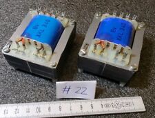 2x SIEMENS ÜBERTRAGER TRANSFORMATOREN Bv XKL 340 TROS VINTAGE TRAFOS NOS