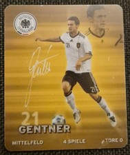 REWE DFB Sammelkarten Rewe Fußball WM 2010 Nr. 21 Christian Gentner