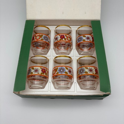 Vintage trinkbecher gläser - 6x,