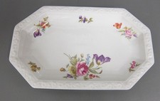 Platte Rosenthal Maria Sommerstrauß Bunte Blumen 28,5 x 17,5 cm