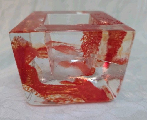 Kosta boda art glass - kosta, cube