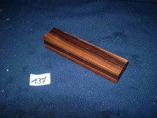 Santos Palisander Schmuckholz für Holzschmuck    130 x 30 x 23 mm   Nr. 137