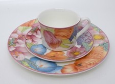 Villeroy & Boch Gallo Corolla Gedeck 3tlg. Kaffeetasse + Untere  Kuchenteller