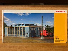 VOLLMER 45765 E-Lokschuppen mit Türschließvorrichtung  Spur H0 NEU MIT OVP
