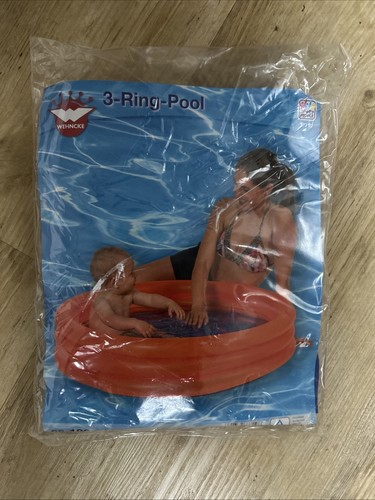Ring pool aufblasbar orange - pool,