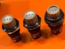? Rarität, Vintage Poti, Potentiometer, MEGATRON, Einstellknopf, 3 Stück