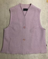 Oska - Weste 100% Wolle / Filz - Gr. 3 / 44 - rosé / flieder