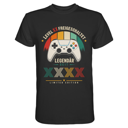 Gaming shirt personalisiert - t-shirt,