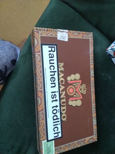 Macanudo zigarren kiste leer - 2,