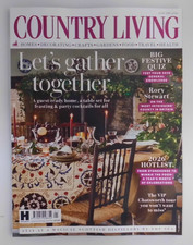 Country Living magazine Jan 2026 Guest-ready, Rory Stewart, Festive Quiz