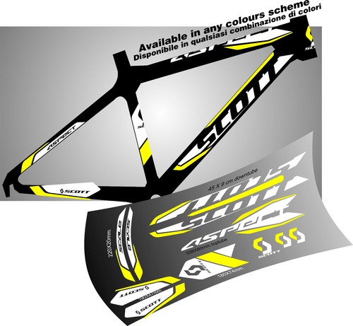 Scott aspect aufkleber sticker - aspect,