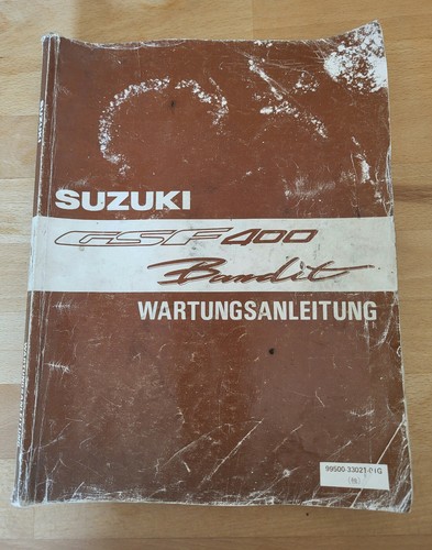 Werkstatthandbuch suzuki gsf - suzuki,