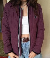 Damen Outdoor Jacke, Übergangsjacke Hickory, Bordeauxrot lila Gr. M