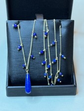 Feine Ohrringe Lapislazuli