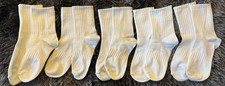 Socken Set Herren Einheitsgröße 5x Paar Weiß