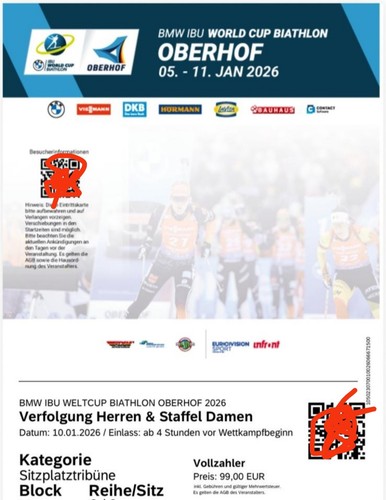 Tickets sport biathlon - tickets,