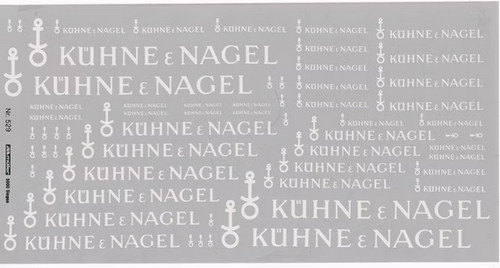 Decals kühne nagel - 1:87,