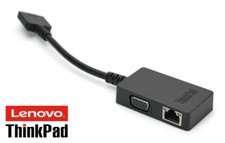 Original Lenovo ThinkPad OneLink+ to VGA/RJ45 LAN Adapter PTN3393 für Notebooks