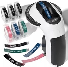 DYMO Omega Präge Beschriftungsgerät Schriftband 9mm 3D Embossing Label Maker