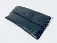 Osprey London Geldbörse / Portemonnaie aus Leder in Schwarz - viele Fächer