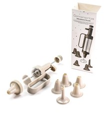 Carnierspritze Backen Kuchen Garnierspritze Küchenprofi Muffins 