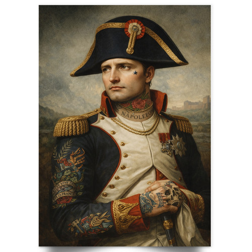 Napoleon bonaparte poster punk - poster,