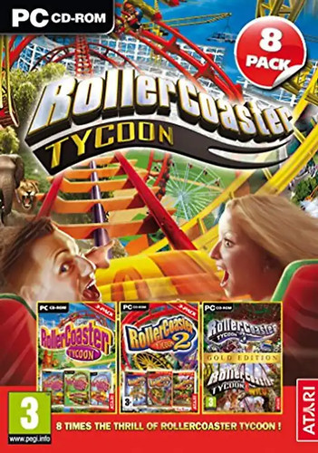 Rollercoaster tycoon box - rollercoaster,