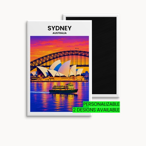 Sydney kühlschrankmagnet - sydney,