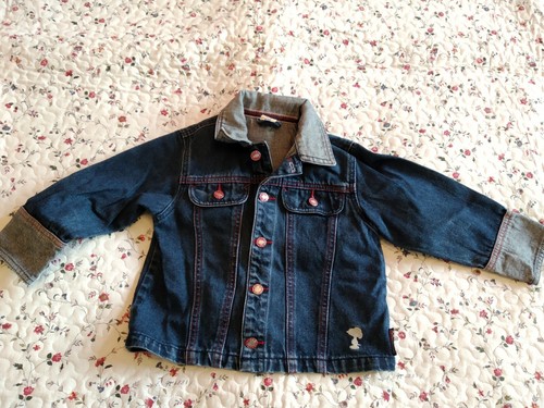 Snoopy jeansjacke 104 - h&m, gr.