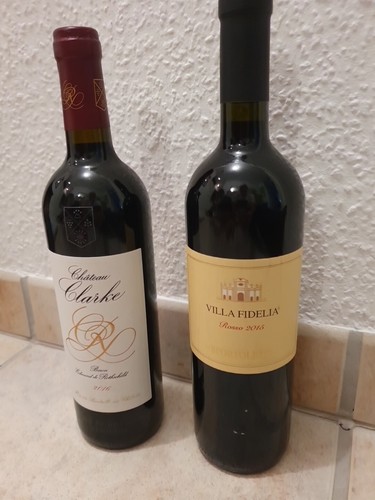 Wein flaschen rothschild - 2, flaschen,