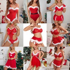 Damen Sexy Weihnachten Santa