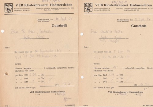Hadmersleben x rechnung - hadmersleben,,
