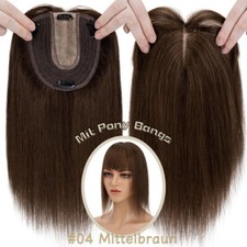 Clip In Toupee 100% Remy