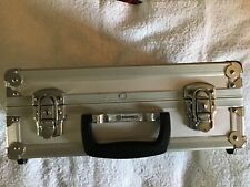 Fotokoffer Kamerakoffer  silber Alu Metall POSSO