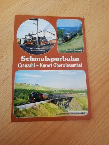 Postkarte schmalspurbahn - postkarte,
