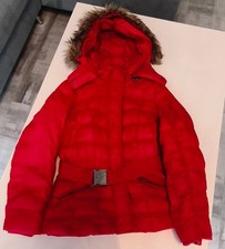 EDC Esprit Damen Mädchen Jacke Winter Herbst rot mit Kapuze  Gr. S 
