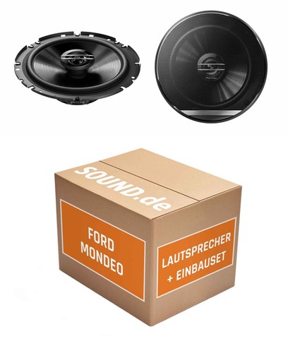 Lautsprecher vorne pioneer - lautsprecher,