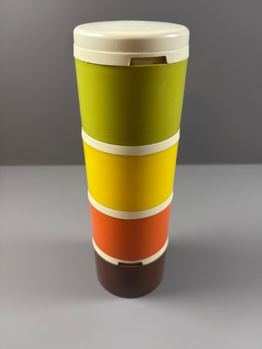 Vintage tupperware stacking - tupperware,