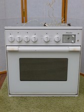 Miele Einbauherd  De Luxe H 612 mit Ceranfeld, weiß - gut erhalten 