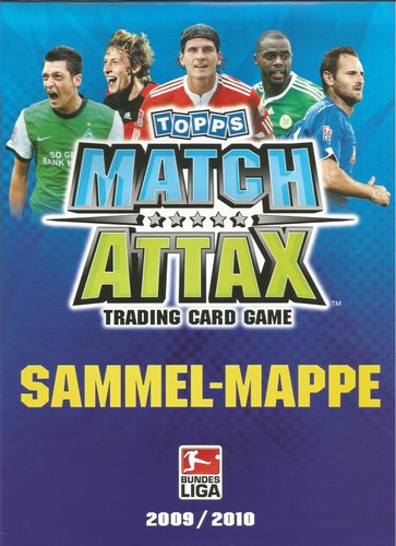 Topps match attax - topps, 2009/2010