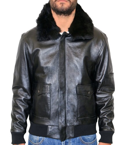 Herren jacke echtleder - herren,