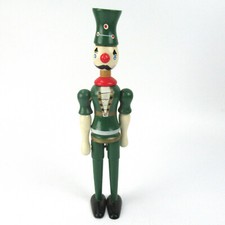 Schöne Holz Figur Hampelmann? Holzspielzeug Erzgebirge? DDR? Wood Toy Figurine #