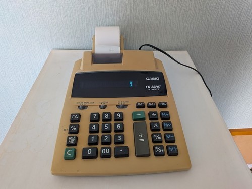 Casio 2650t vintage - casio, fr-2650t