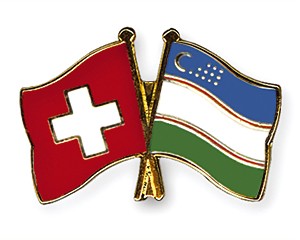 Schweiz usbekistan flaggen - schweiz,