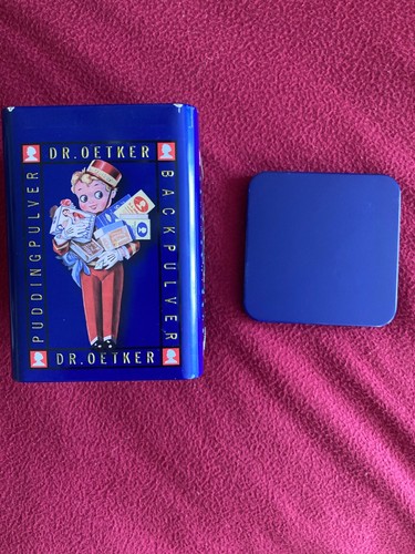 Sammel dose blau 125 jahre - blau,,