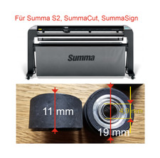 3 Stück Schneidderplotter/PINCH ROLLER/Andruckrolle 19mm x 11mm x 4,9mm