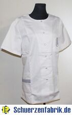 Kasack Schwesternkasack Schürze Hosenkasack weiß/blau kurzer Arm