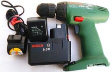Bosch Akku-Bohrschrauber PSR 9,6 VES-2 mit Ladegerät + Akku + BA - OVP