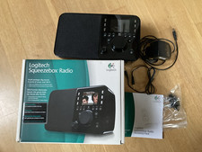 Original Logitech Squeezebox Radio, schwarz, OVP, aus erster Hand