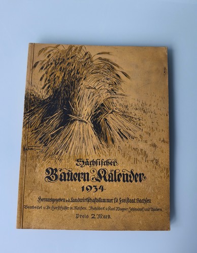 Sächsischer bauern kalender - bauern,